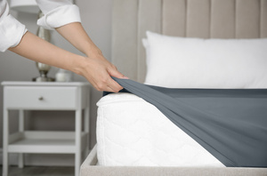 200 x 220 Jersey sheet with elastic Janet 03