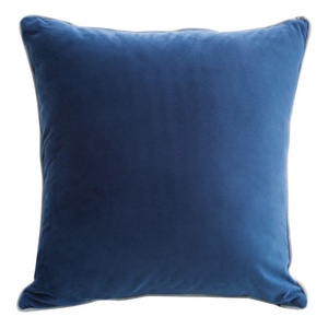 Velvet pillowcase Mel 40 x 40 Navy blue