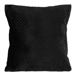 Poszewka 45 x 45 Dekoracyjna Sofia Czarna1