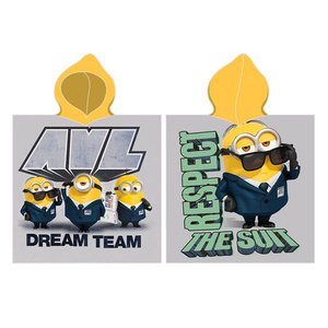 Quick-Drying Bath Towel 55 x 110 Poncho Licensed 01