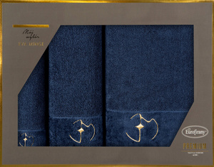 Towel Set 3 pcs. Eva Minge GAJA Pomegranate