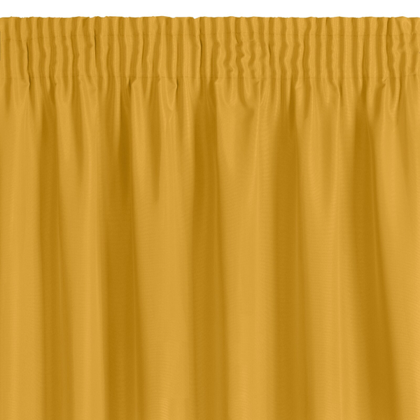 Zasłona Dekoracyjna Rita Taśma 140 x 270 Musztard