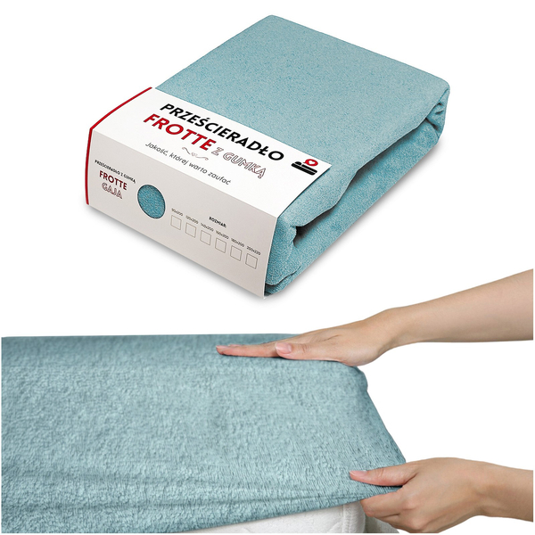 Prześcieradło 160 x 200 Frotte z Gumką Gaja 43