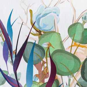 Napkin 30 x 40 Natu5 Set of 4 pcs White+Green