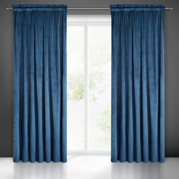 Zasłona Dekoracyjna Welwet Melanie Granat 140x270