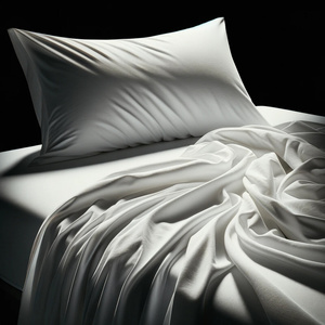 Sheet 140 x 200 No Elastic Hotel Cotton Iris