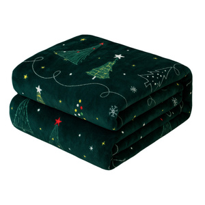 Koc 200 x 220 Mikrofibra Świąteczna Donato 09