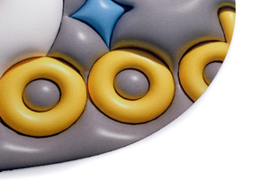 Magic 32 3D Non-Slip Absorbent Bathroom Mat