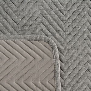 Bedspread 220 x 240 Quilted Len3 Graphite