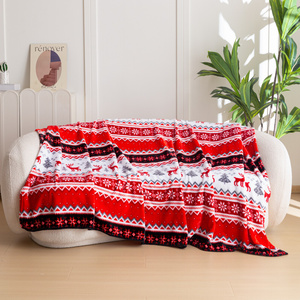 Koc 160 x 200 Mikrofibra Świąteczna Donato 10