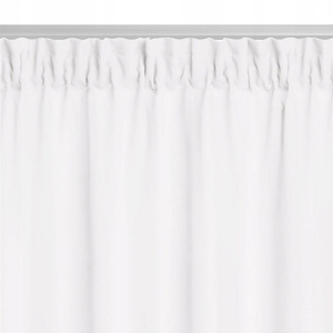 Curtain 140 x 175 Decorative Tape Viva White