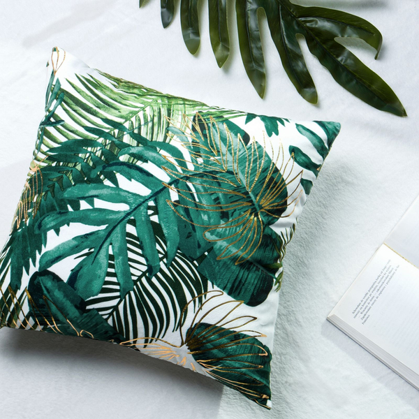 Poszewka Velvetowa Davos 40 x 40 Biały