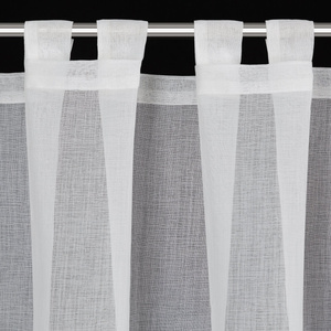 Firana 60 x 150 Dekoracyjna Gotowa KATRIN Biały