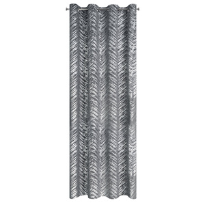 Curtain 140 x 250 Decorative Velvet Sara Sta+Silver