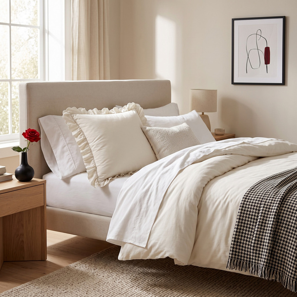 Poszewka 70 x 80 z Falbaną Luxury Jowita 04