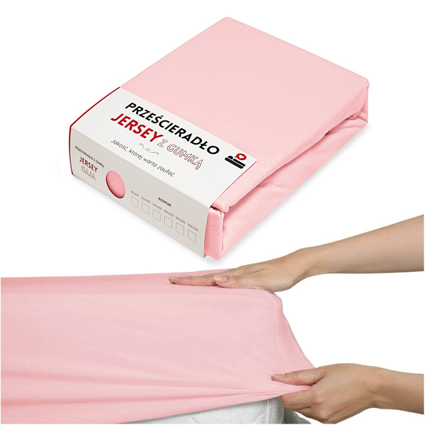 Prześcieradło 120 x 200 Jersey z Gumką Gaja 02