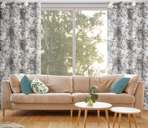 Zasłona 140 x 250 Dekoracyjna Przelotki Sandra Pop