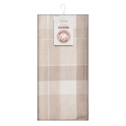 Komplet Ścierek 2szt 50 x 70 Bawełna Mona Beż