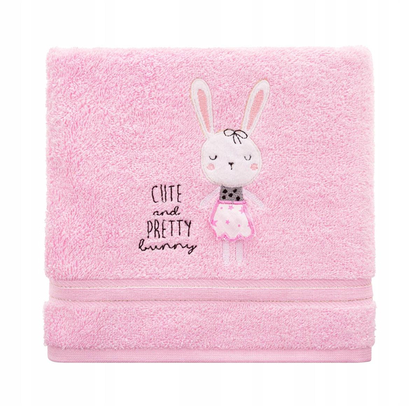 Towel 50 x 90 Children's Cotton 450g Bunny