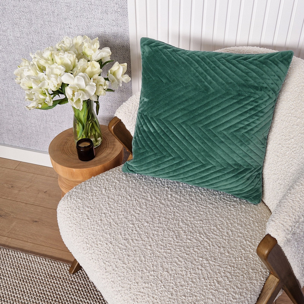 Poszewka 45 x 45 Jodełka Welurowa Caden 05