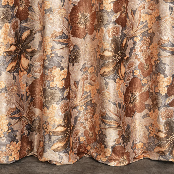 Curtain 140 x 250 Decorative Velvet Diana Ore