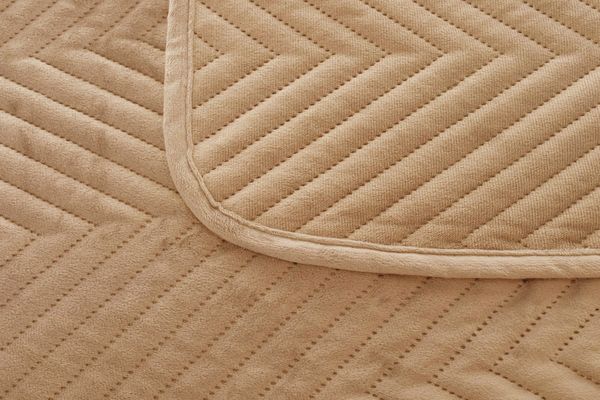 Bedspread 200 x 220 Embossed Velour Marieta 07