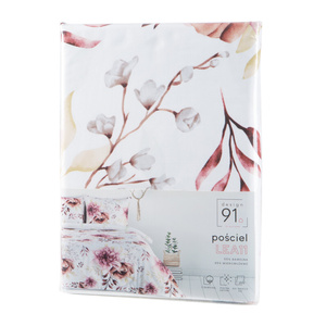 Bedding 140 x 200 2pc Satin Cotton Lea 11