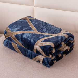 Koc 200 x 220 Mikrofibra Gładka Inger 19