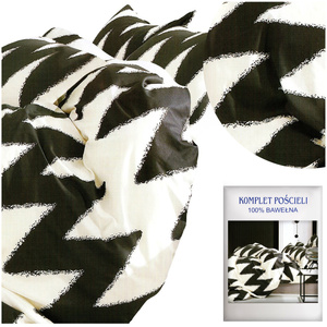 Bedding set 200 x 220 3 pcs Cotton Satin no. A1786