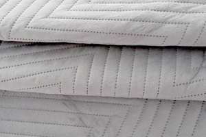 Bedspread 200 x 220 Embossed Velour Marieta 04