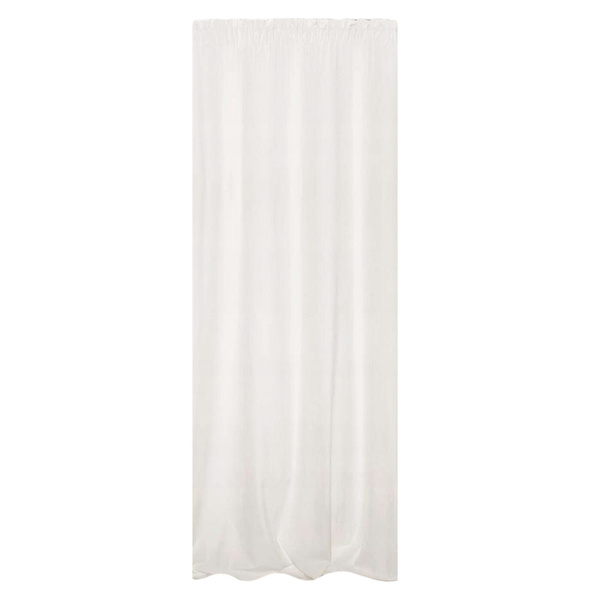 Zasłona 140 x 270 Dekoracyjna Velvet Soft Biały