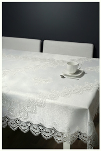 Guipure tablecloth 088_Cream 140x200