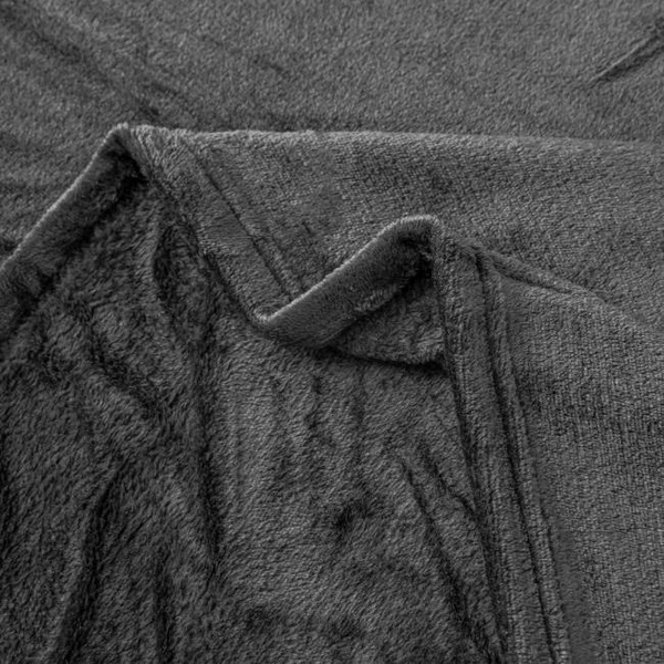 150 x 200 Microfiber Solo Blanket Black