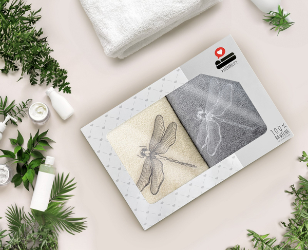 Set of Towels 2pcs. 70x140 Luba 19