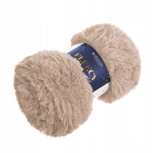 Blanket 200 x 220 Italian Fur Fleecy Almond