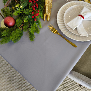Tablecloth 120x240 Stain-Resistant Surbo Light Gray