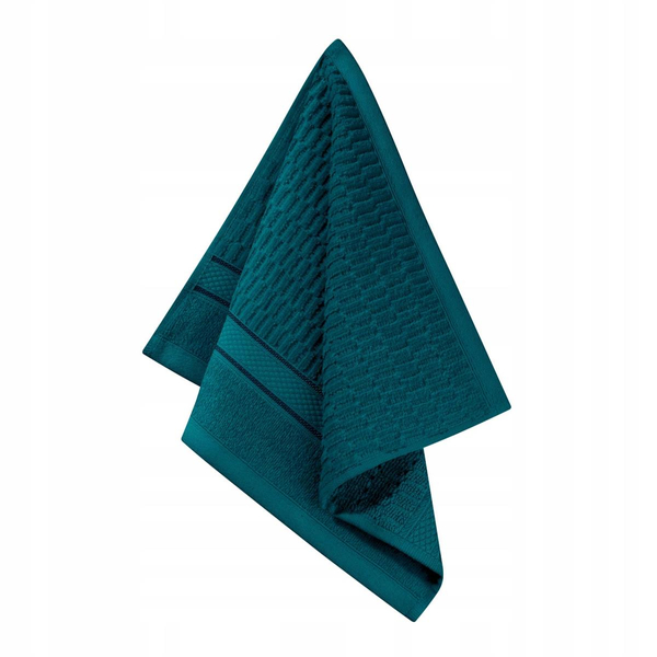 Kitchen Cloth 30 x 30 Cotton Velour Peru Turquoise