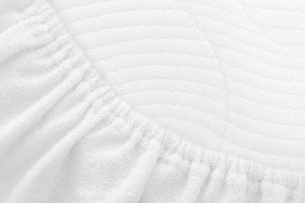 Terry sheet with elastic 001_D White 60x120