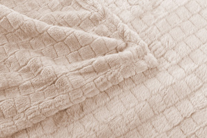 Blanket 160 x 200 Microfiber Stamped Ardea Cube 03