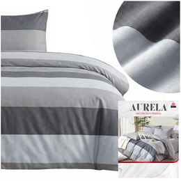 Pościel 140 x 200 2cz Satyna Bawełniana Aurela 07