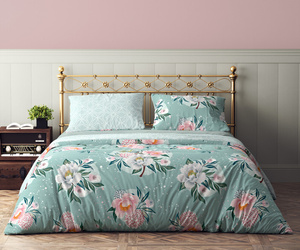 Bedding set 160 x 200 3 pcs Cotton Flovery 007