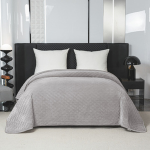 Bedspread 220 x 240 Embossed Velvet Tommaso 02