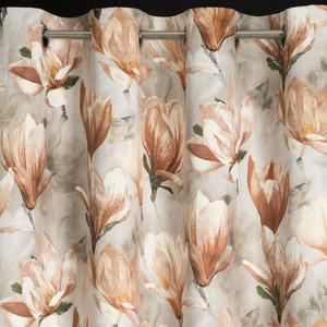 Zasłona 140 x 250 Dekoracyjna Przelotki Lari C.Beż