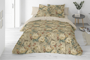 Bedding 160 x 200 3pc print. Linen LINEN MATEX 04