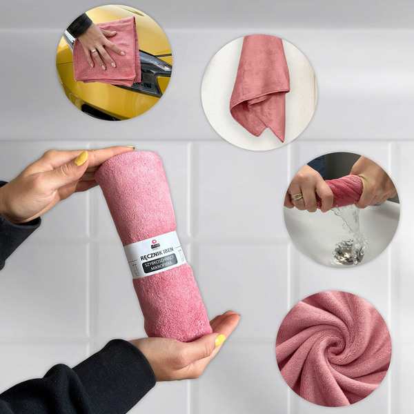 Towel 50 x 90 Quick-Drying Microfiber Iben 07