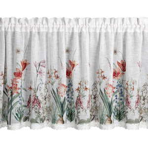 Firana 60 x 150 Dekoracyjna Gotowa NEMEZJA B+Fiol