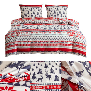 Pościel 160 x 200 3cz Gładka Eusebia Home 21