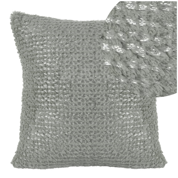 Poszewka Futrzana Design91 Havana 40 x 40 Popiel