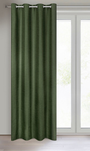 Style Decorative Curtain 140 x 250 Dark Green