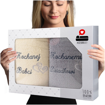 Komplet Ręczników 2szt. 50x100 Luba 30
